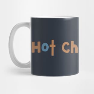 Hot Chocolate Typography Mug